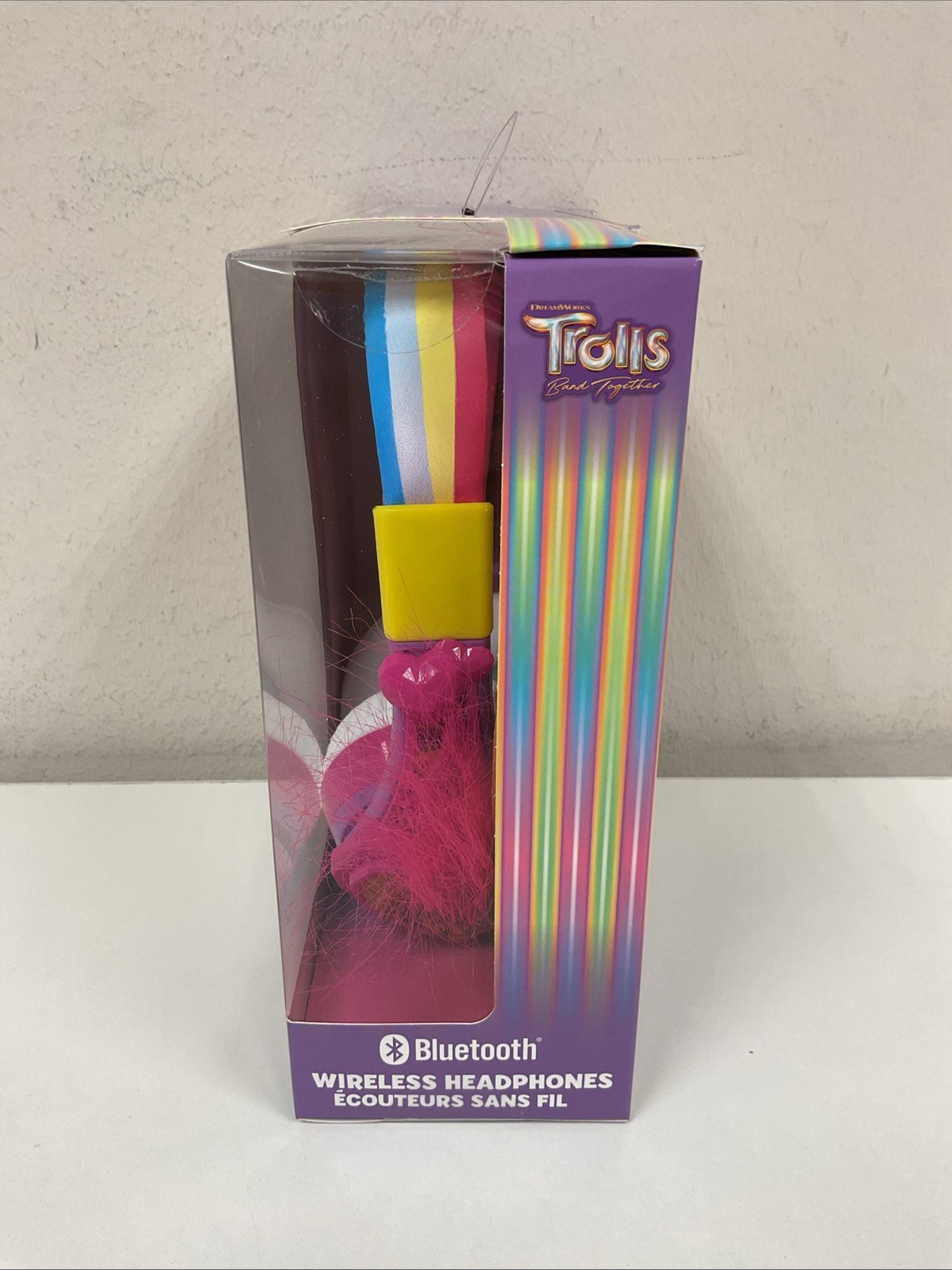 eKids DreamWorks Trolls Band Together Kids Wireless Headphones- New T3-07