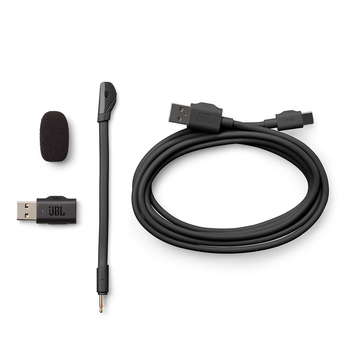 JBL Quantum 360X Universal Wireless Gaming Headset with Detachable Boom Mic (Bl