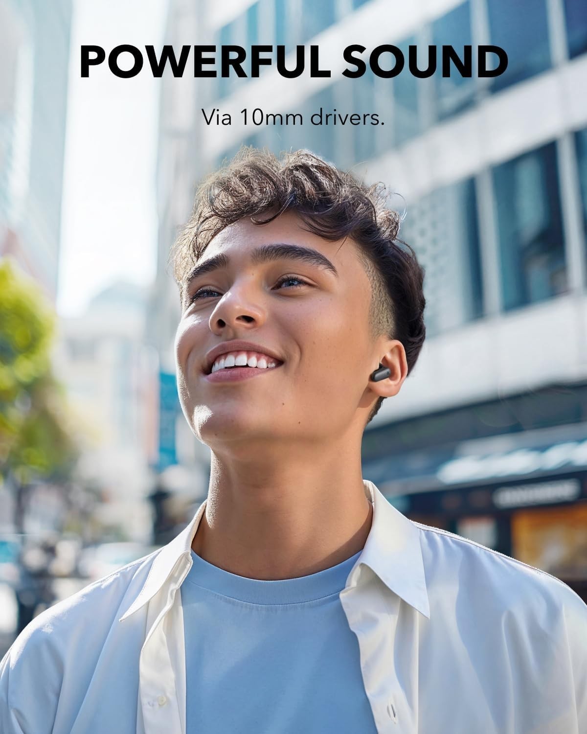 Soundcore P30i Noise Cancelling Earbuds (Black) – 45H Playtime, IP54, Bluetooth