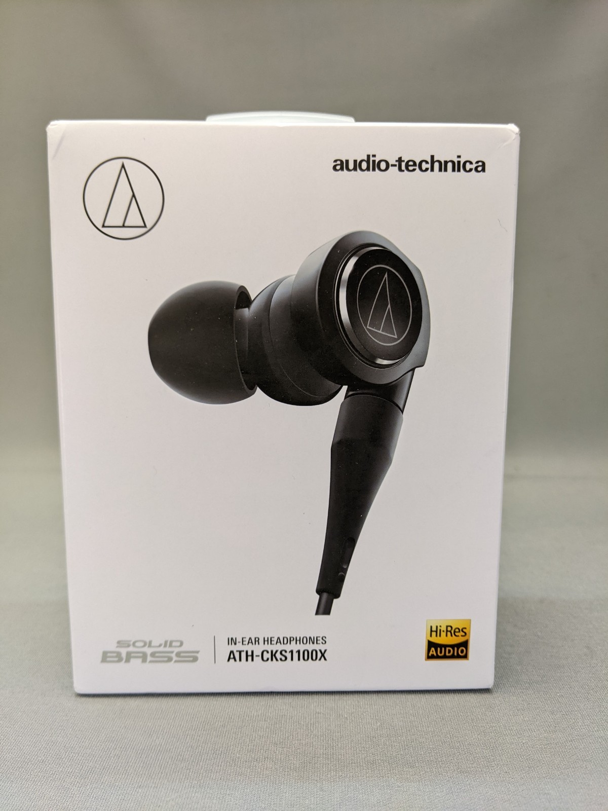 Audio-Technica ATH-CKS1100X SOLID BASS Heavy & Bass High-res Canal Type Earphone