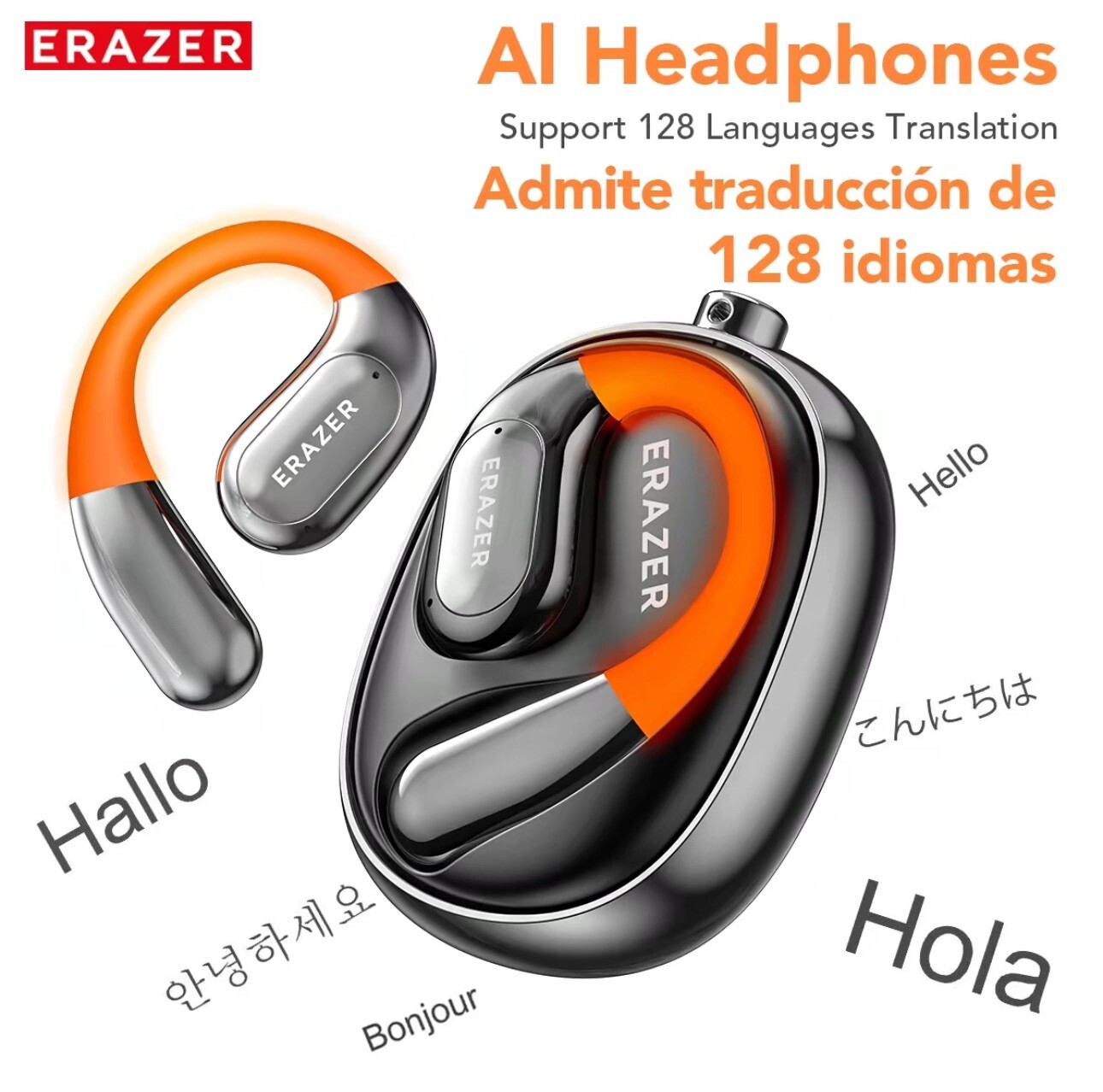 ERAZER XF31 Al Translation Earphones True Wireless OWS Headphones