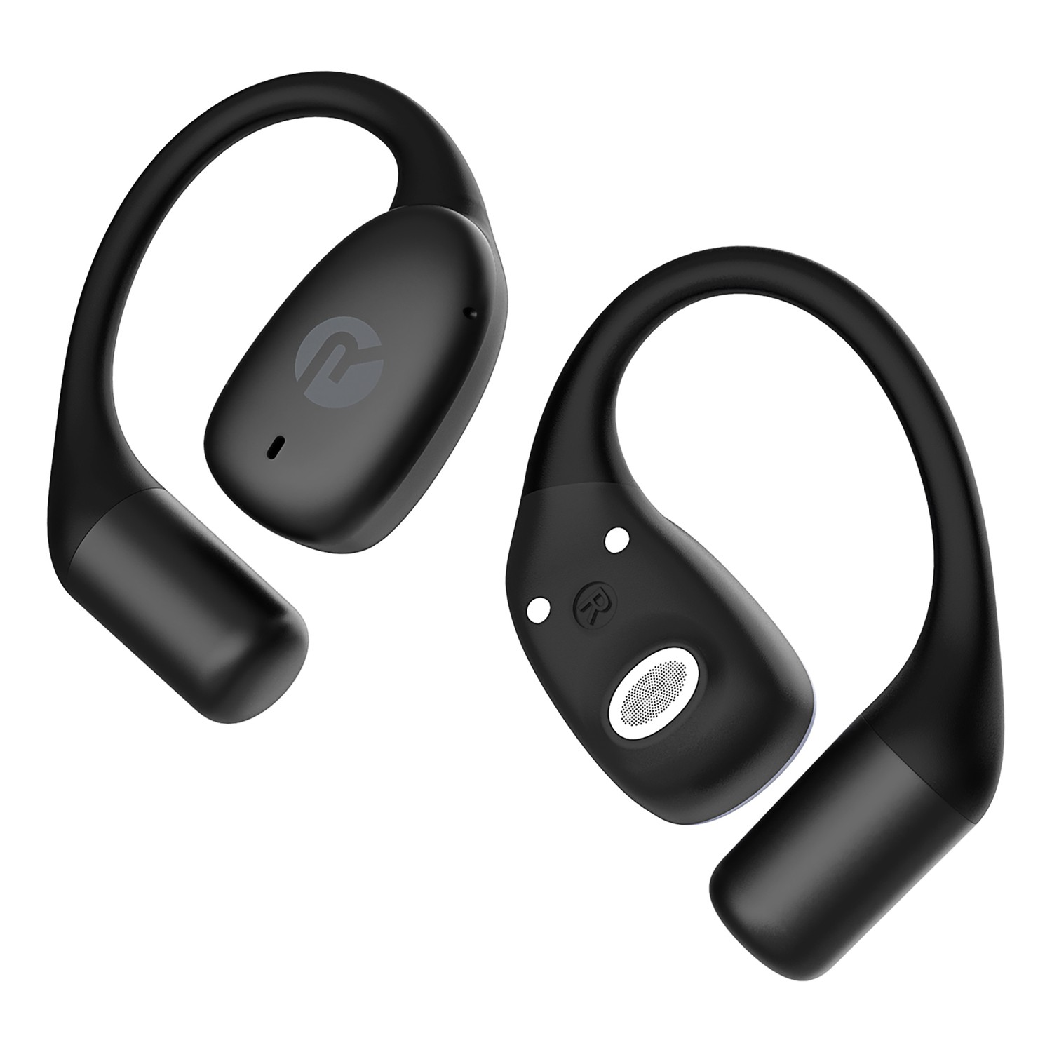 Essential Open-Ear Earbuds, Mic, Earhooks, DSP, 36-Hr Playtime, IPX5