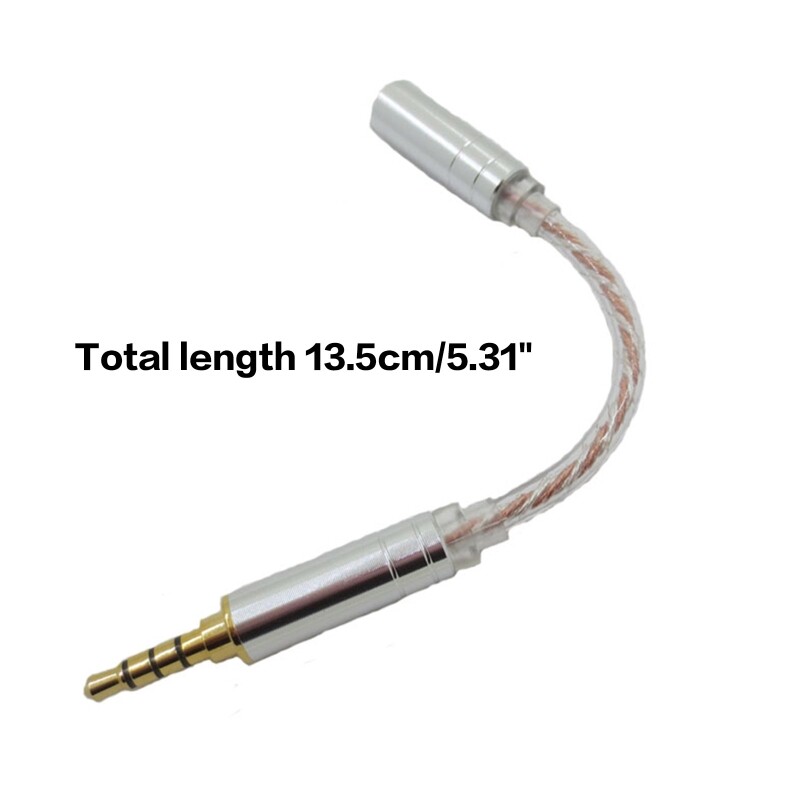 High Quality HIFI 2.5mm Balanced Male to 4.4mm Balanced Male Adapter Cable