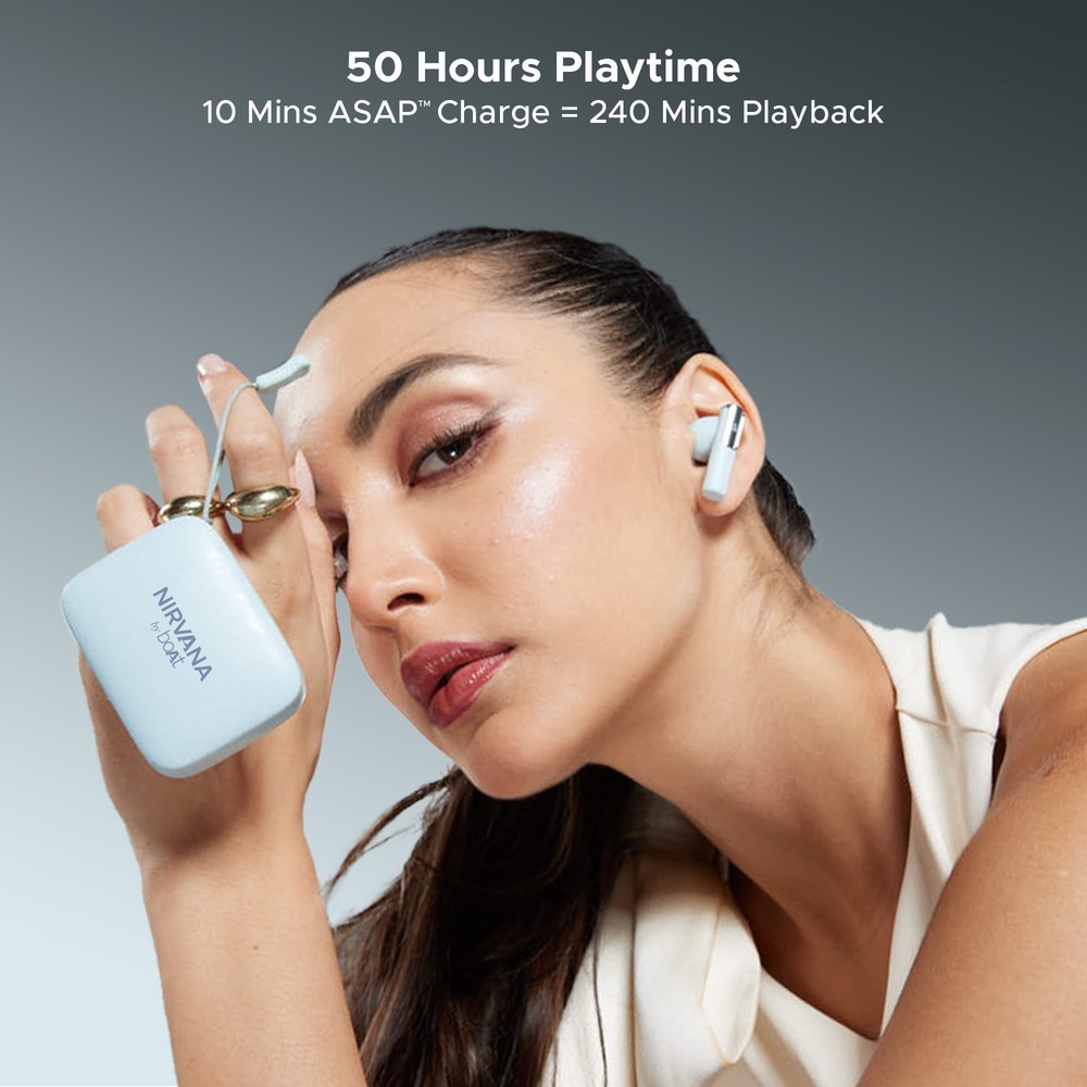 boAt Nirvana Ivy Wireless Earbuds, 50 Hours Playback, 50dB ANC, 360 Spatial…