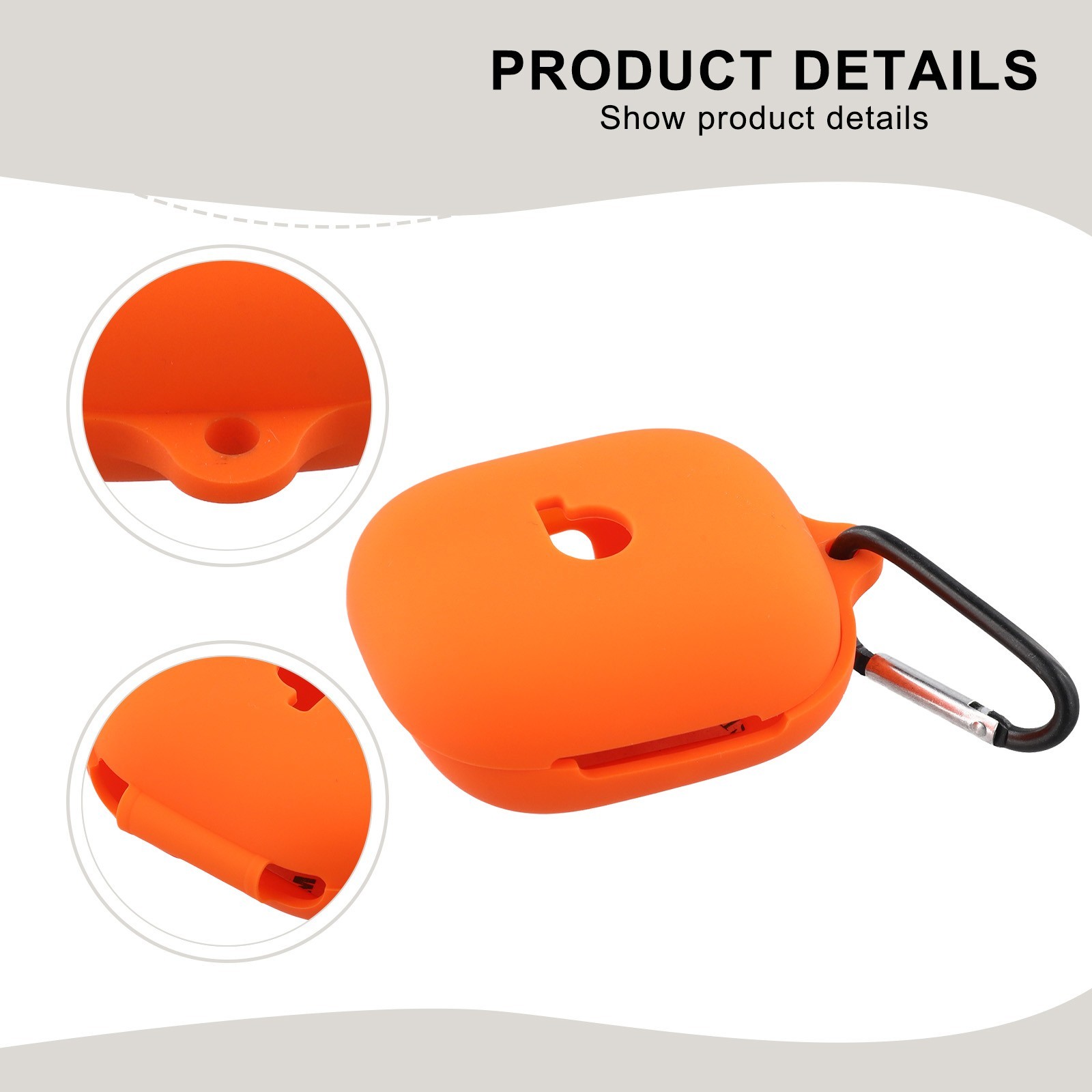 Protective Silicone Case for Powerbeats Fit 2025 with Secure Custom Fit Design