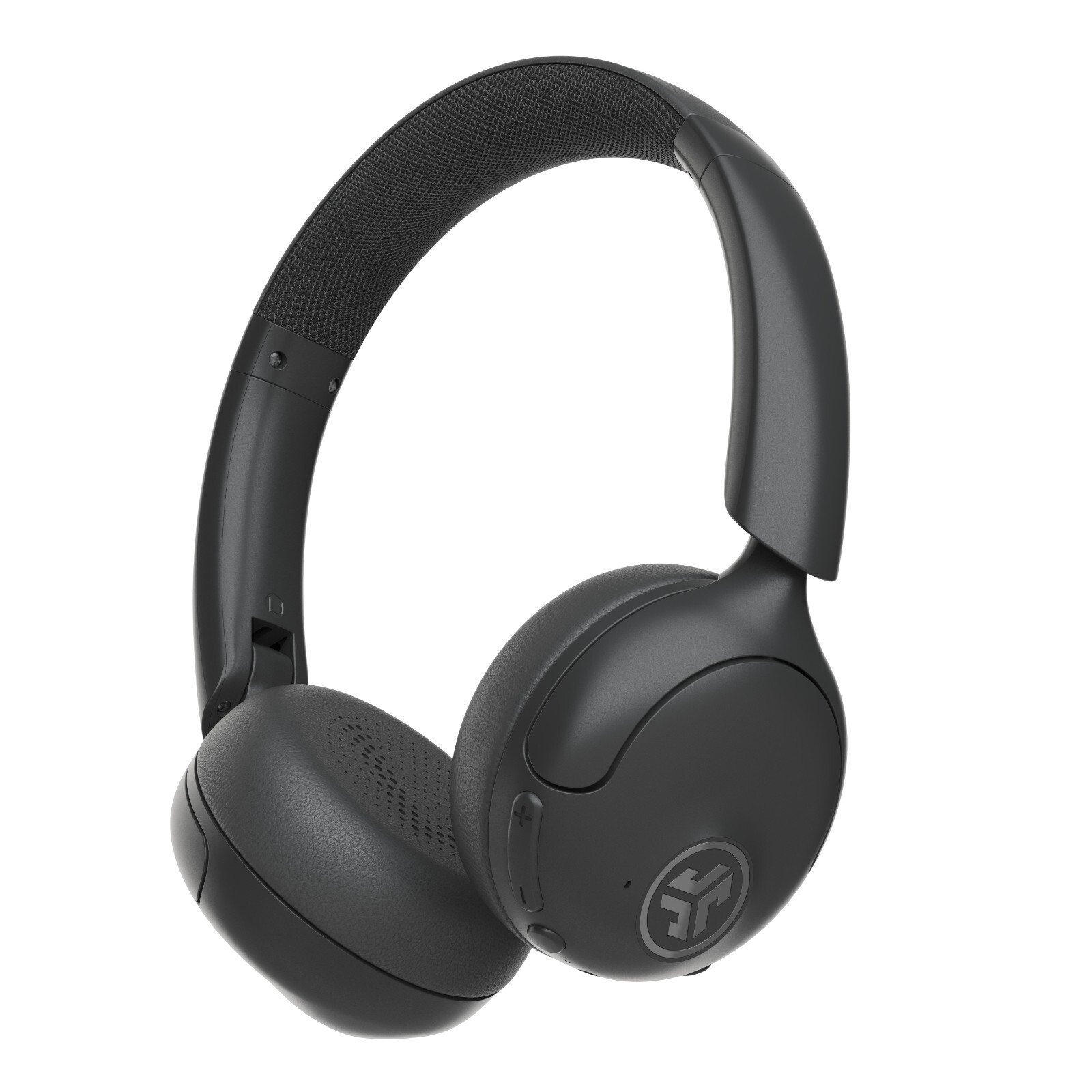 JLab Go Lux ANC Headphones, On Ear, 40mm Drivers, Noise Cancelling, Refurbished