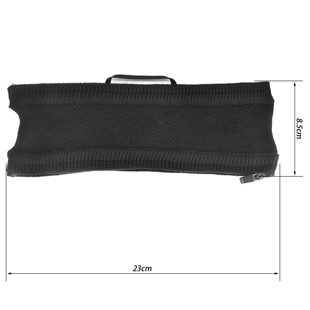 Headphone Headband Cover Knitted Zipper Cushion Protective Pad Head Headstock
