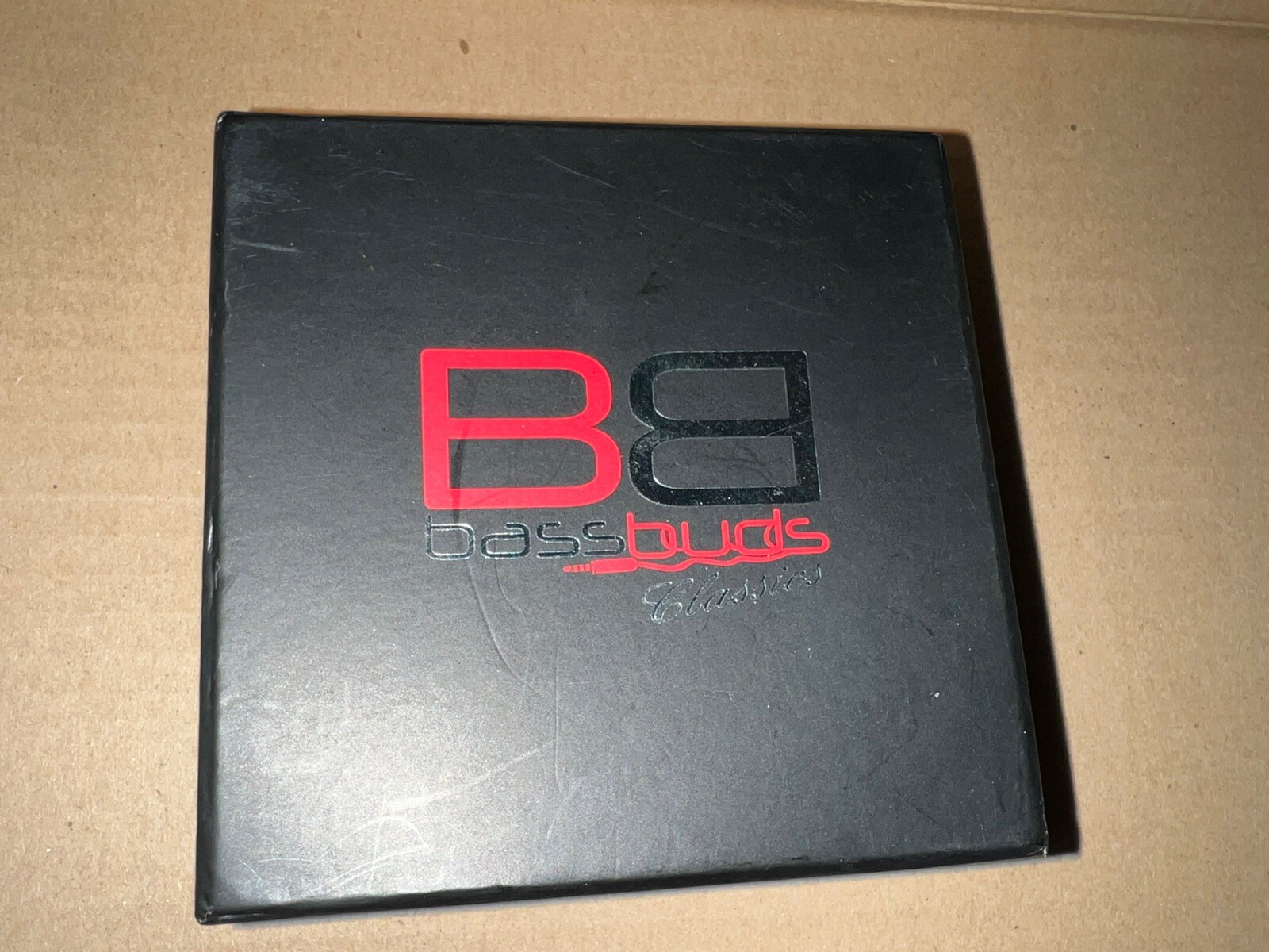Bassbuds Classic Collection In-Ear Earphones Black In-Line Microphone and Call
