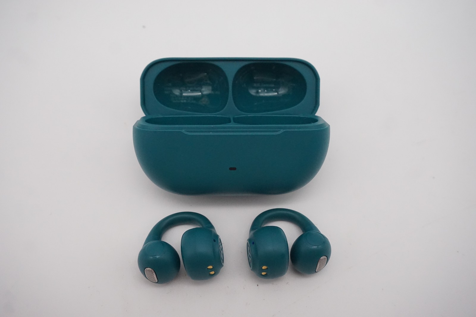 Jlab EBFLEXRTEL124 Flex Open Cuff Design True Wireless Teal Earbuds