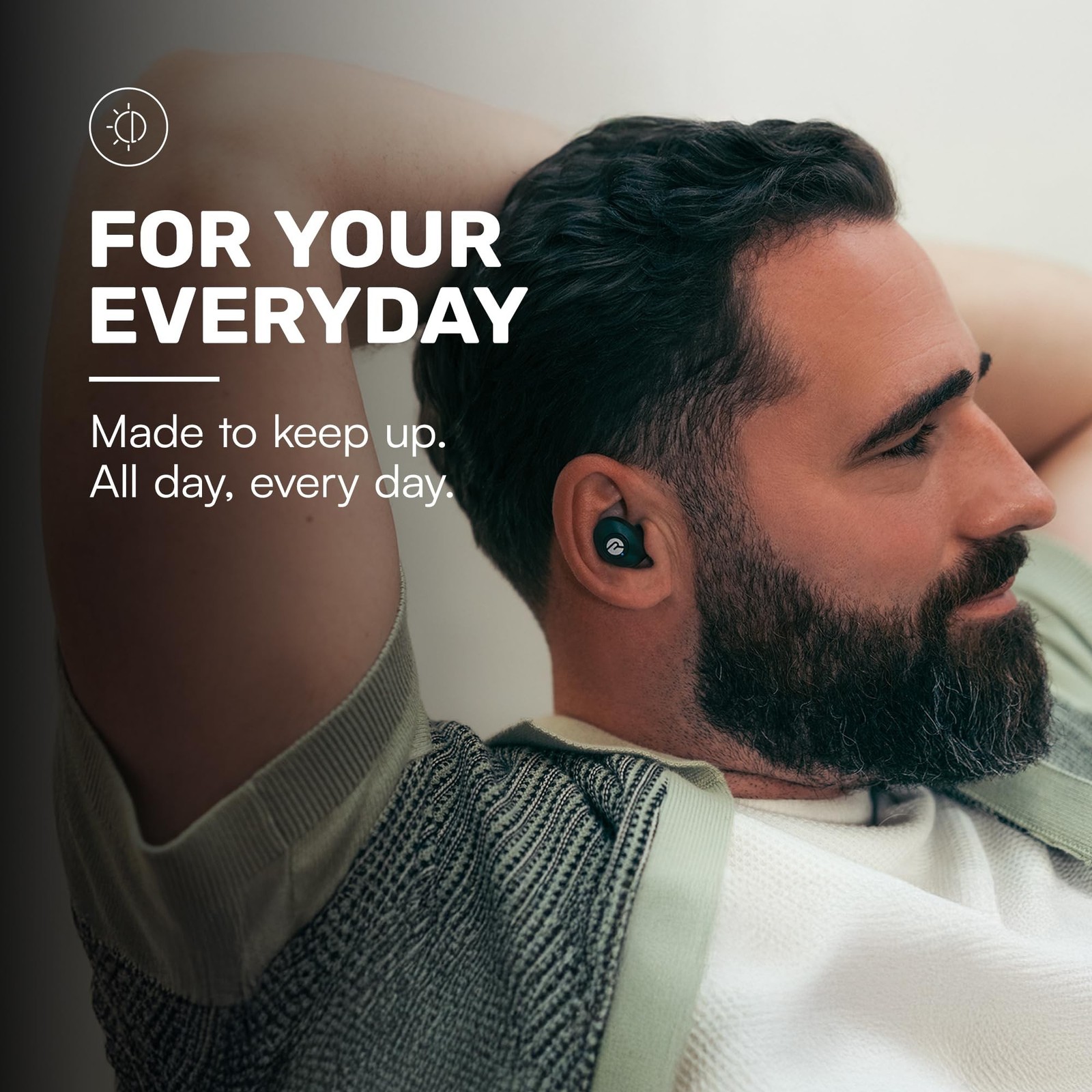 Raycon Everyday Bluetooth Wireless Earbuds with Microphone – Active Noise Can…