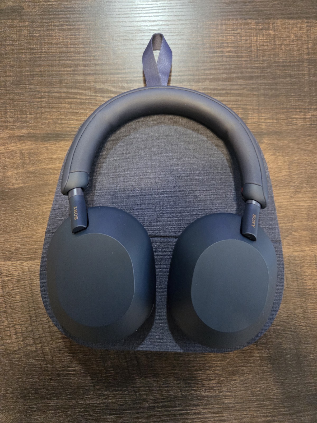 Sony WH-1000XM5 Wireless Over-Ear Headphones, Noise-Cancelling, Midnight Blue