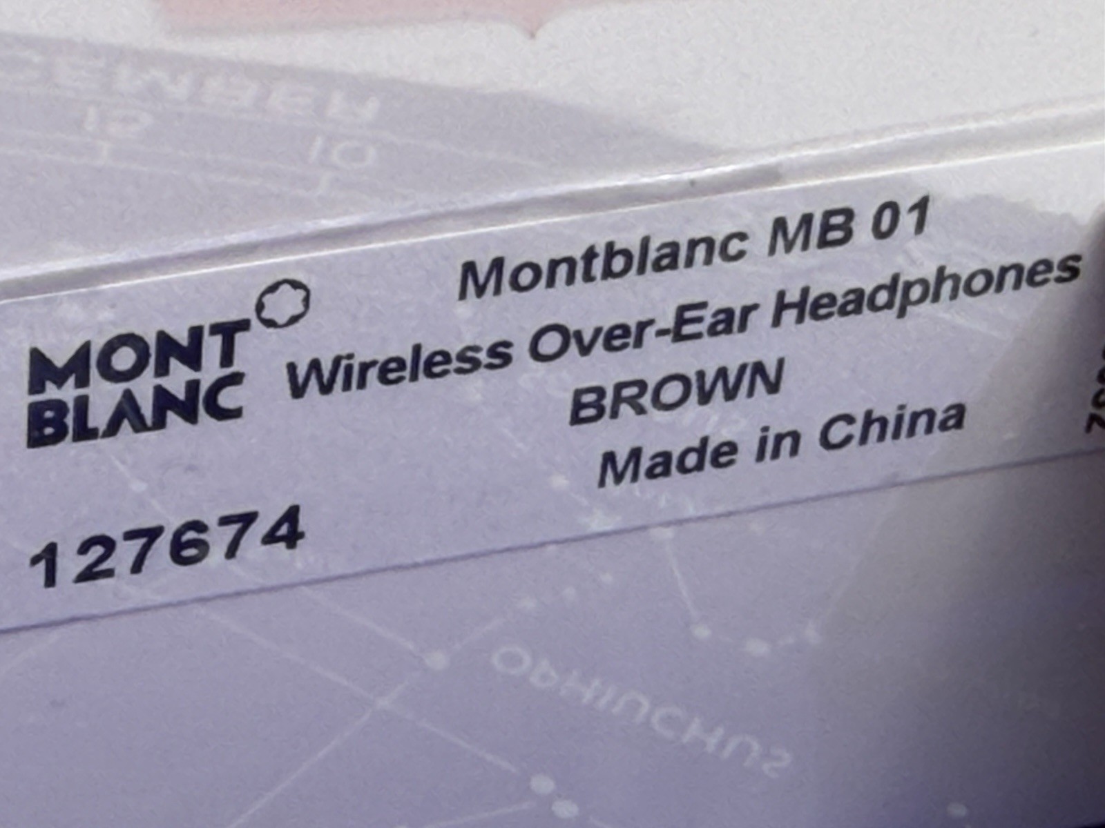 $620 MSRP Montblanc MB01 Headphones 127674 Brown V2 Google Assistant iOS Android