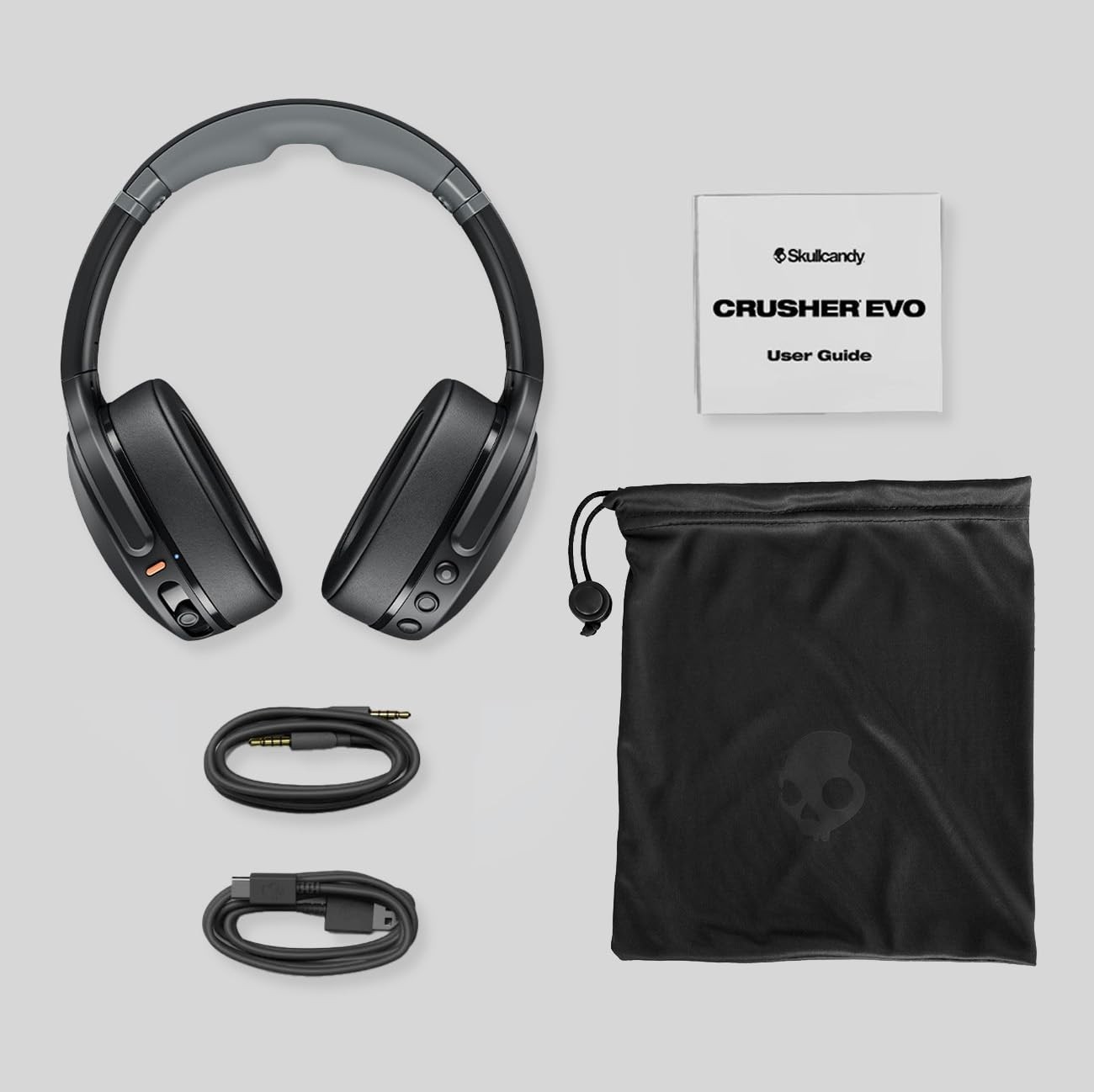 Wireless Multi-Sensory Bass Headphones – Deep Bass, Comfortable Fit, True Black