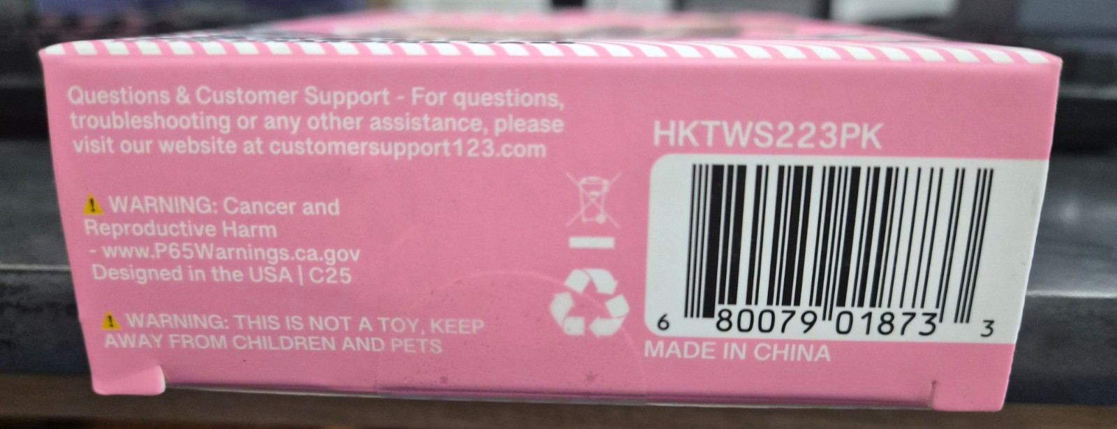 NEW AND SEALED Hello Kitty Bluetooth Wireless EarBuds With Charging Case