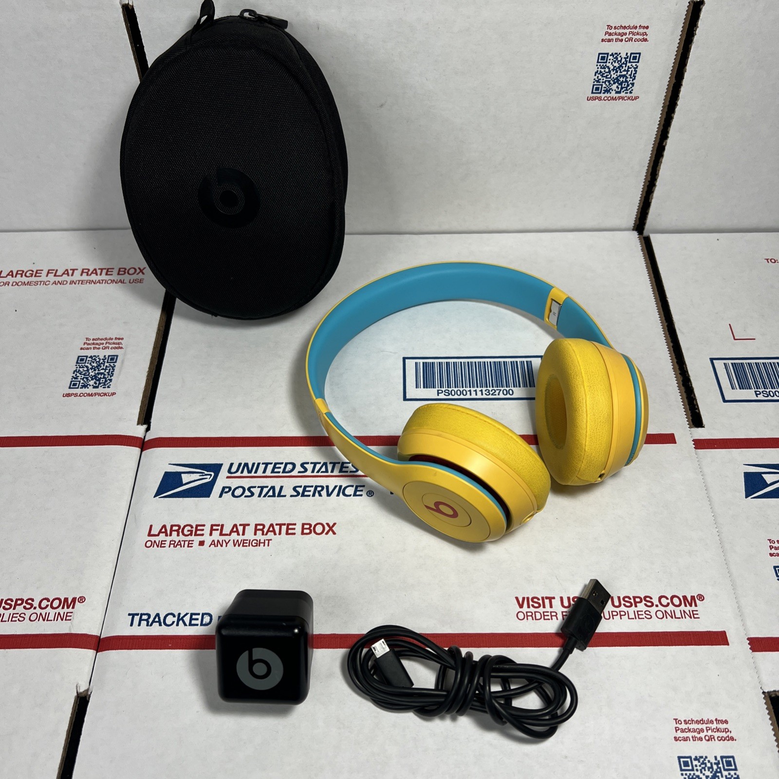 Beats by Dr Dre Solo3 Wireless Headphones Limited Club Edition Yellow – WARRANTY
