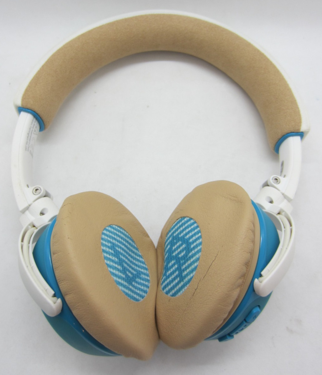 Bose SoundLink On-ear Bluetooth Headphones (white and Blue) Wireless Kit Bundle