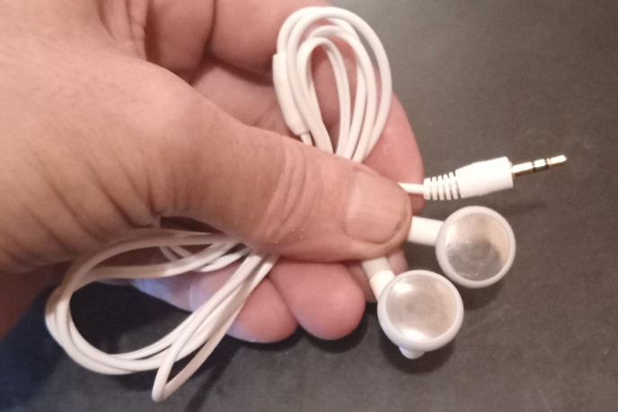 Wholesale Lots of Vintage Style MICRO JACK Headphones Earbuds 2.5mm Jack