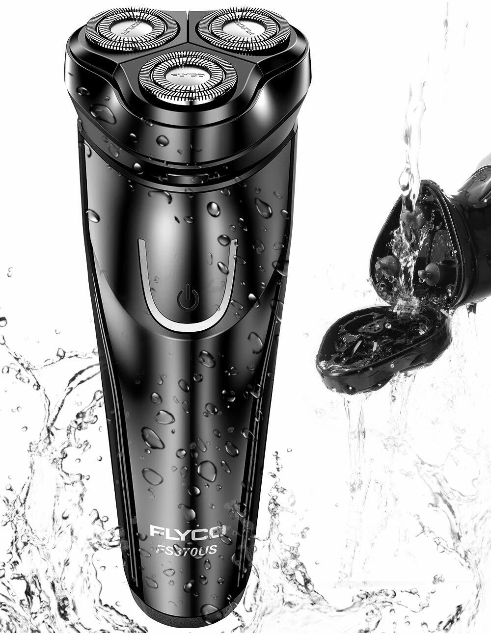 Electric Razor for Men,FLYCO Electric Shavers 2 in 1 Mens Wet & Dry Electric