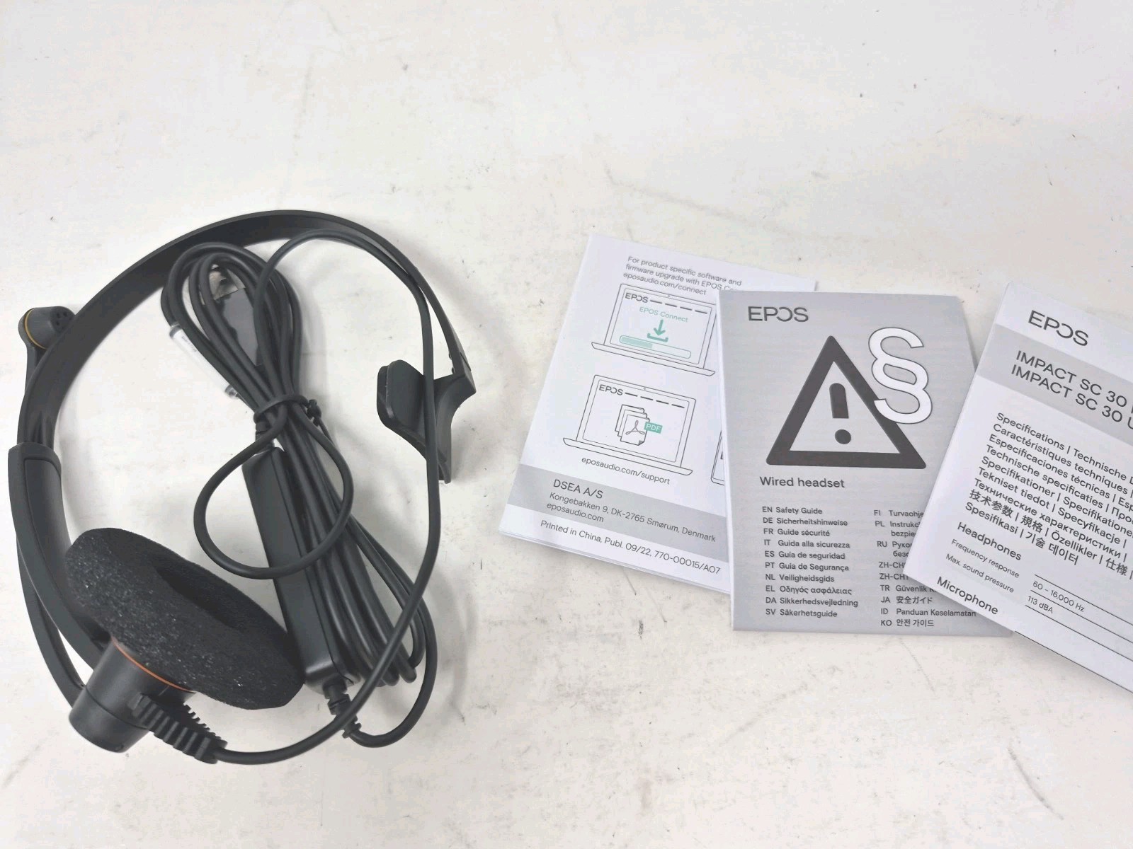 EPOS IMPACT SC 30 USB ML Single-Sided Wired Headset
