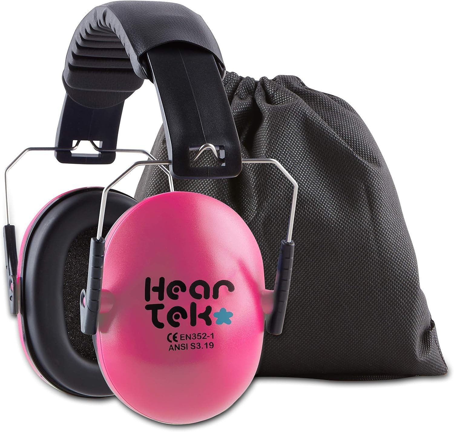 Comfortable Active Noise Cancelling Earmuffs for Kids & Adults – Adjustable Fit