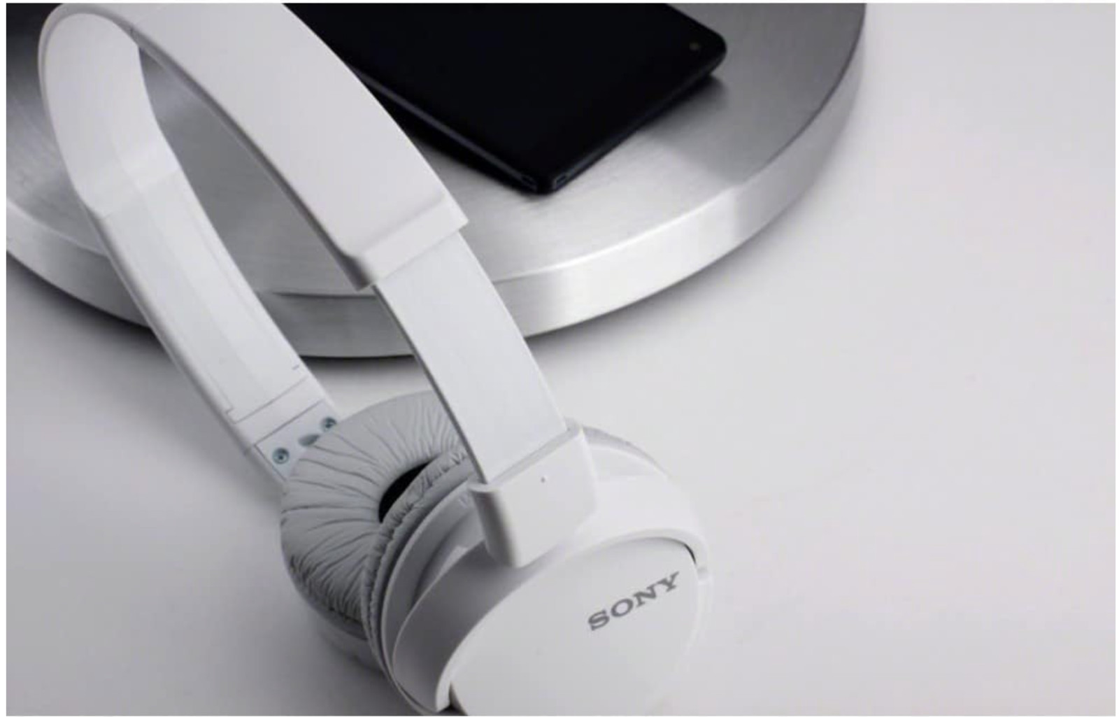 Sony MDR-ZX110 Wired On-Ear Headphones- White.