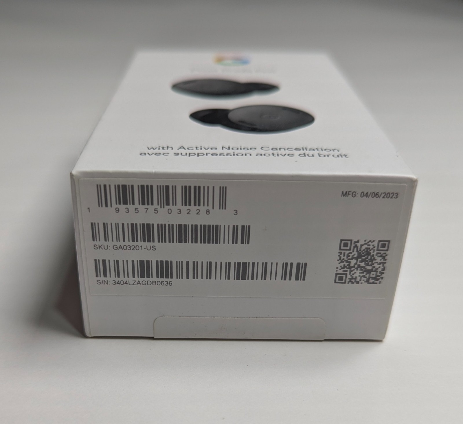 Google Pixel Buds Pro True Wireless Noise Canceling Earbuds Charcoal NEW SEALED