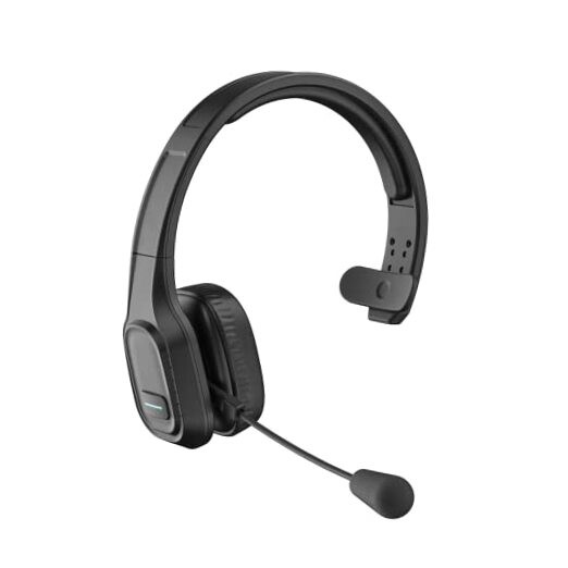 Trucker Bluetooth Headset V5.0, Wireless Headset with Noise BH-M100