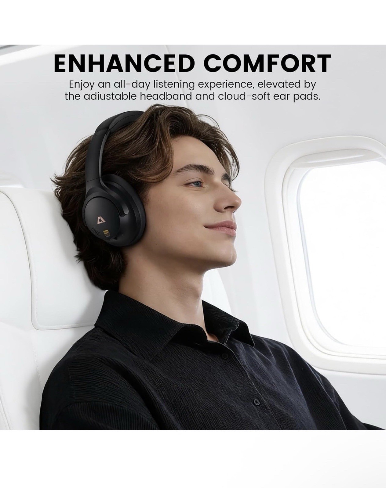 1Mii Y8+ Noise Cancelling Headphones Bluetooth Wireless LDAC Hi-Res Audio Cus…