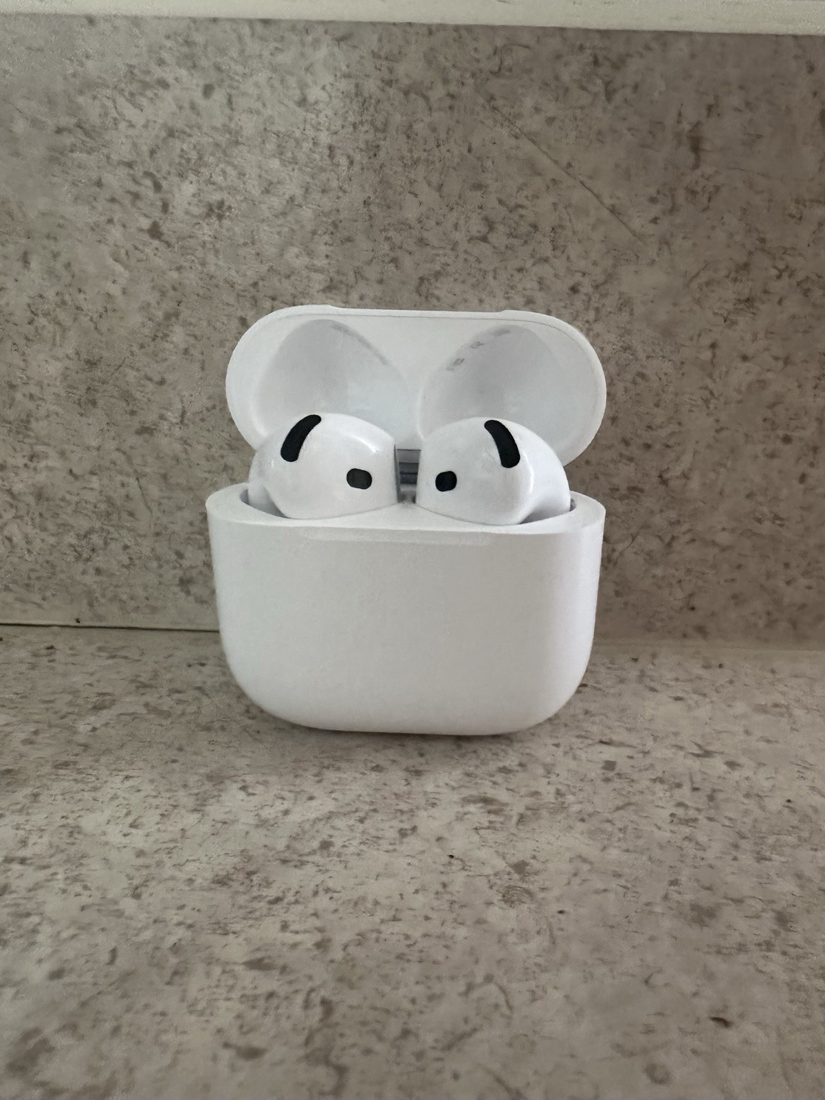 Apple AirPods 2, 3, and 4 Bluetooth In-Ear Earbuds w/ Charging Case, White