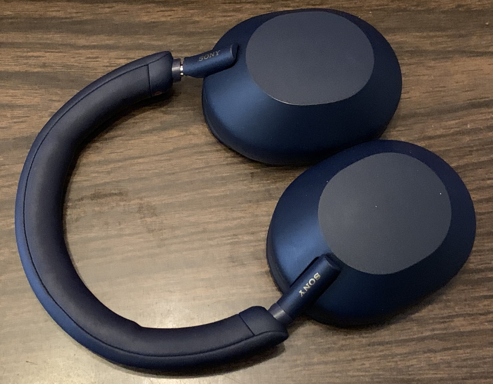 Sony WH-1000XM5 Over Ear Noise Cancelling Headphones Blue #74 BROKEN BRACKET RT