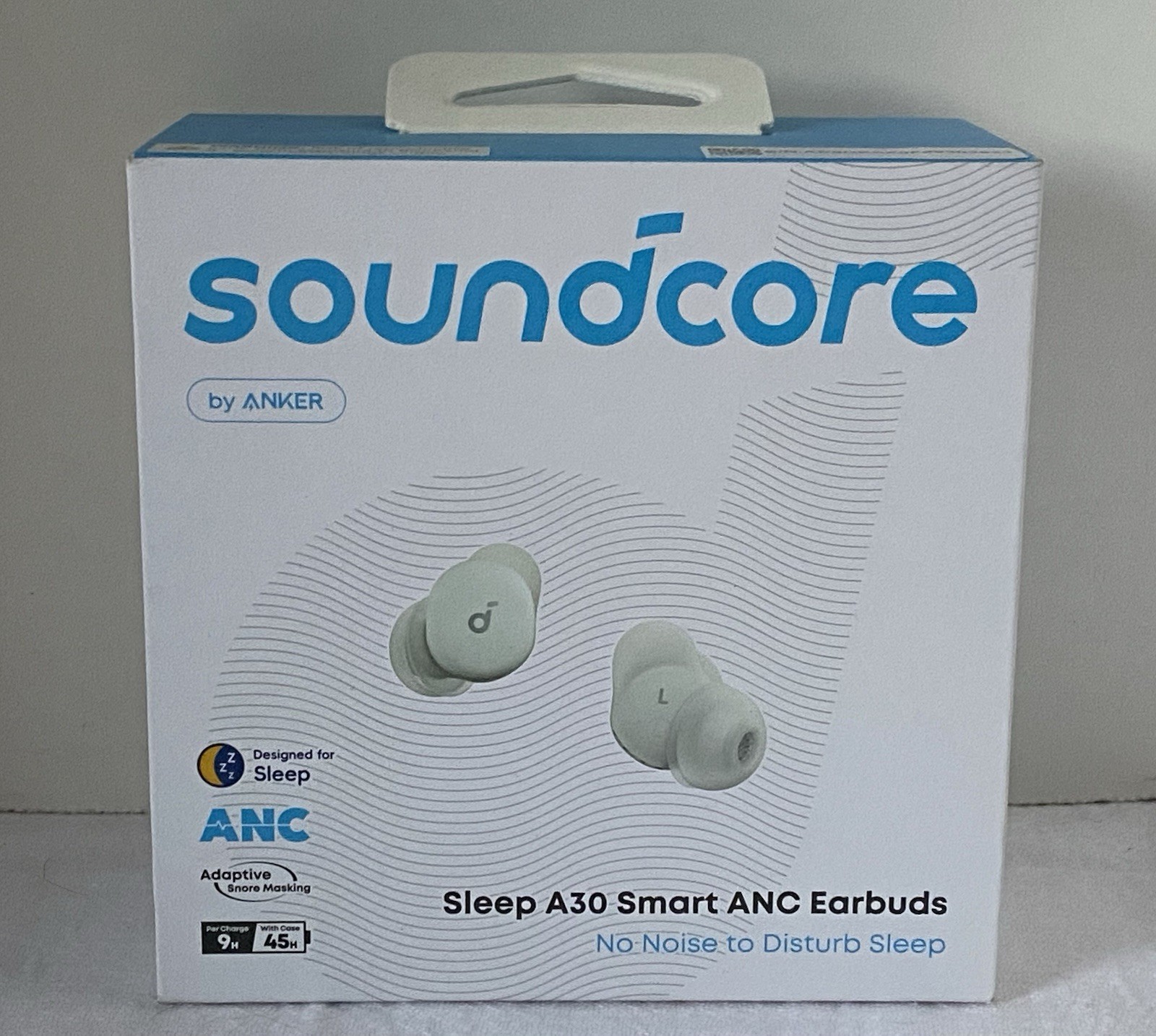 Soundcore Sleep A30 Smart ANC Earbuds By Anker / Mint Green