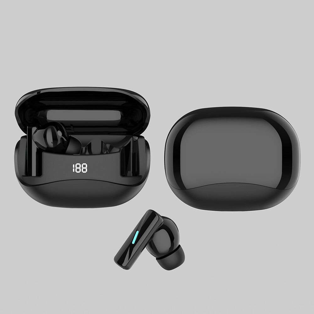 Wireless Earbud Bluetooth 5.4 Headphone HiFi Stereo Earphone Noise Cancelling