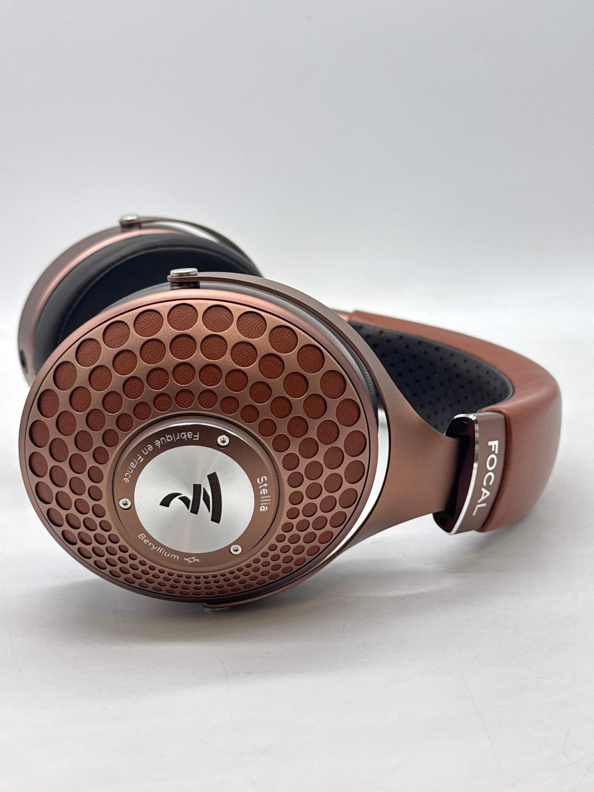 Focal Stellia High-Fidelity Closed-Back Circum-Aural Headphones Cognac