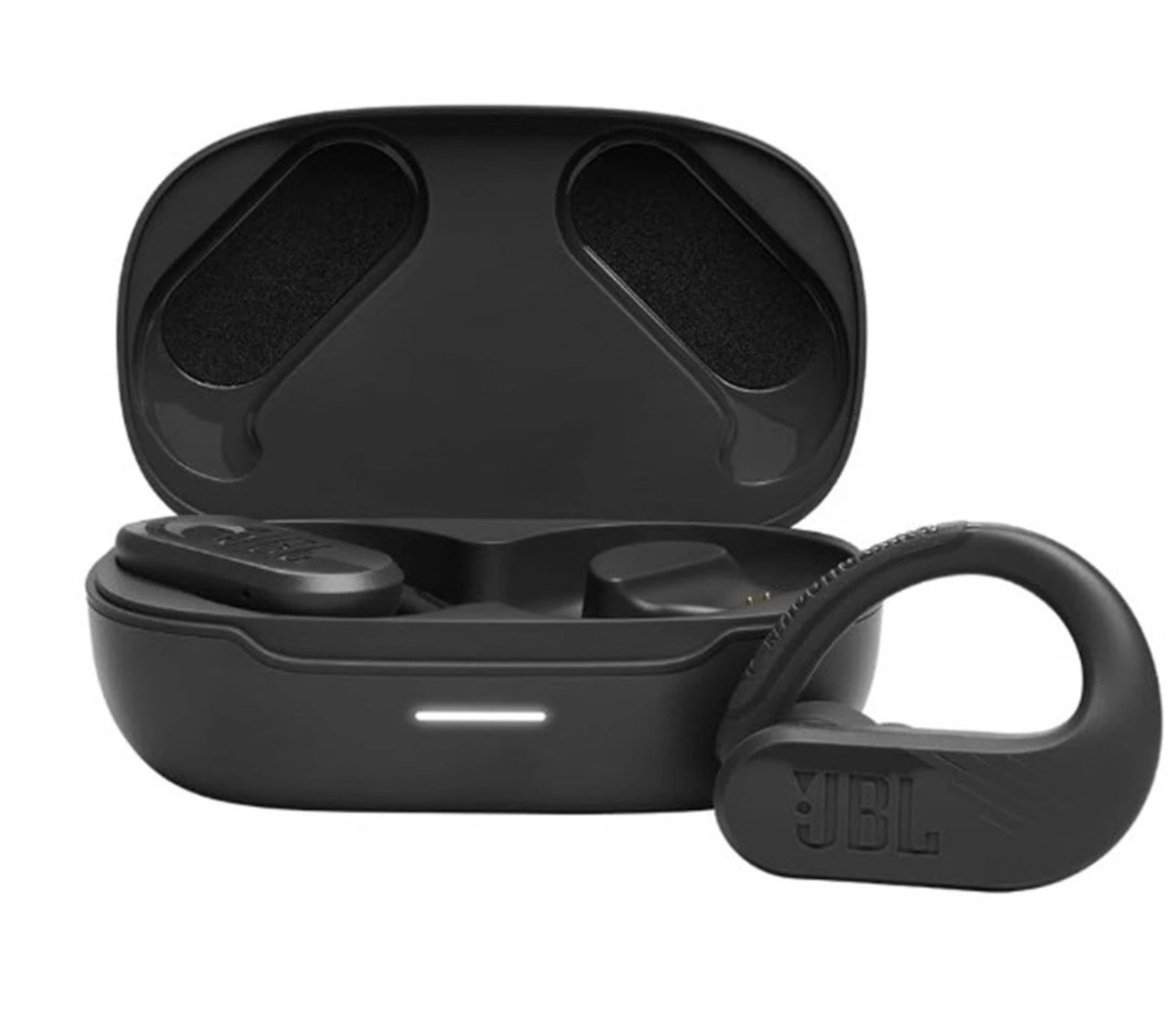 JBL Endurance Peak 3 True Wireless Bluetooth Earhook Earbuds ANC Case Black