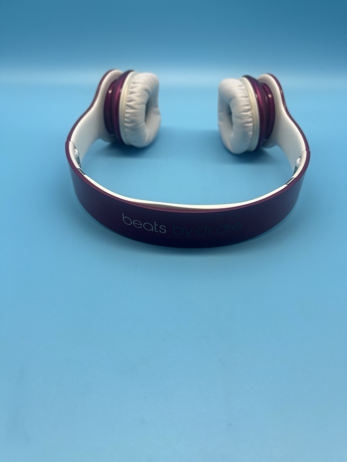 Beats Dr Dre Solo HD Metallic Magenta Headphones WIRED Case And Wire Included