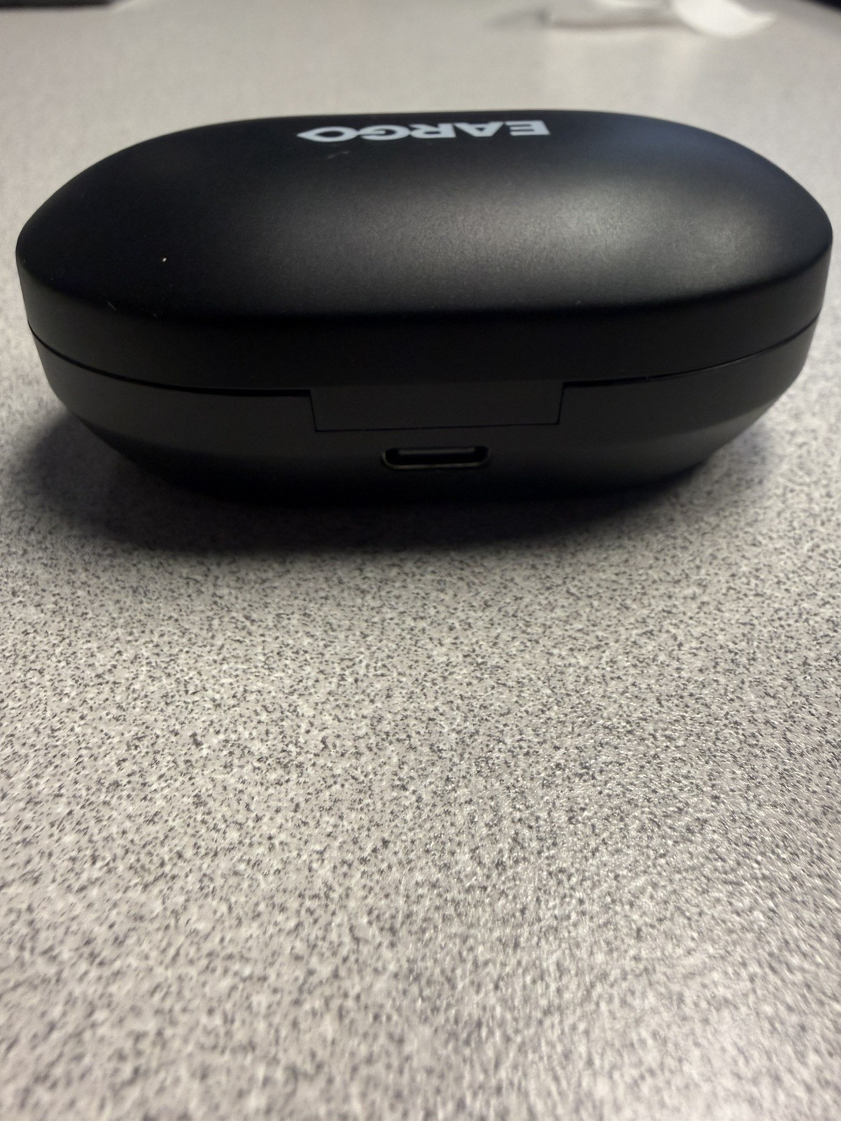 Eargo LINK OTC Hearing Aids with Charging Carry Case – Black (99-0173-001)