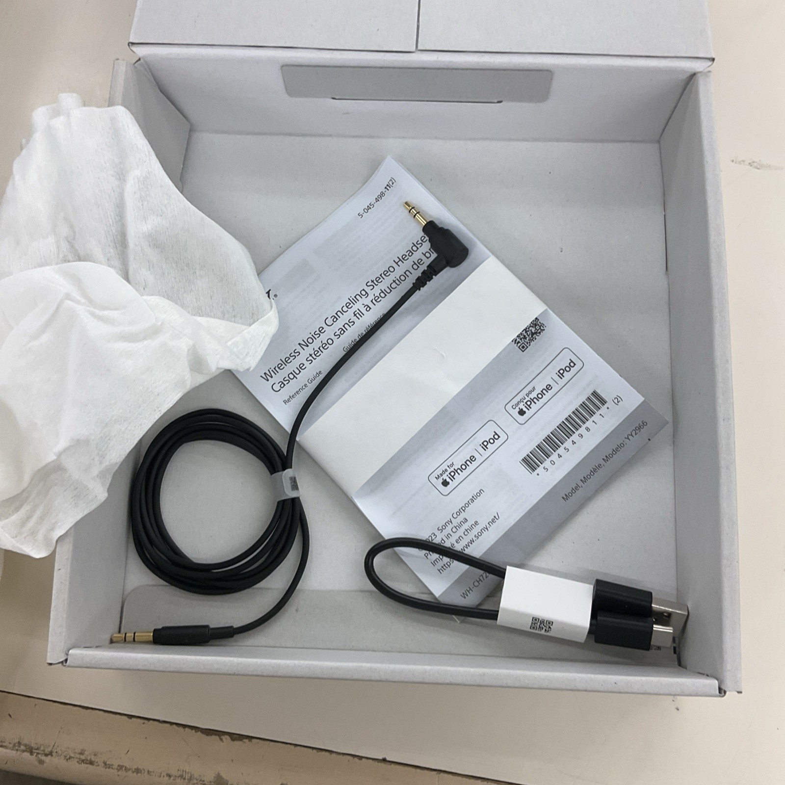 Sony WH-CH720N Wireless Over-Ear Headphones – Black