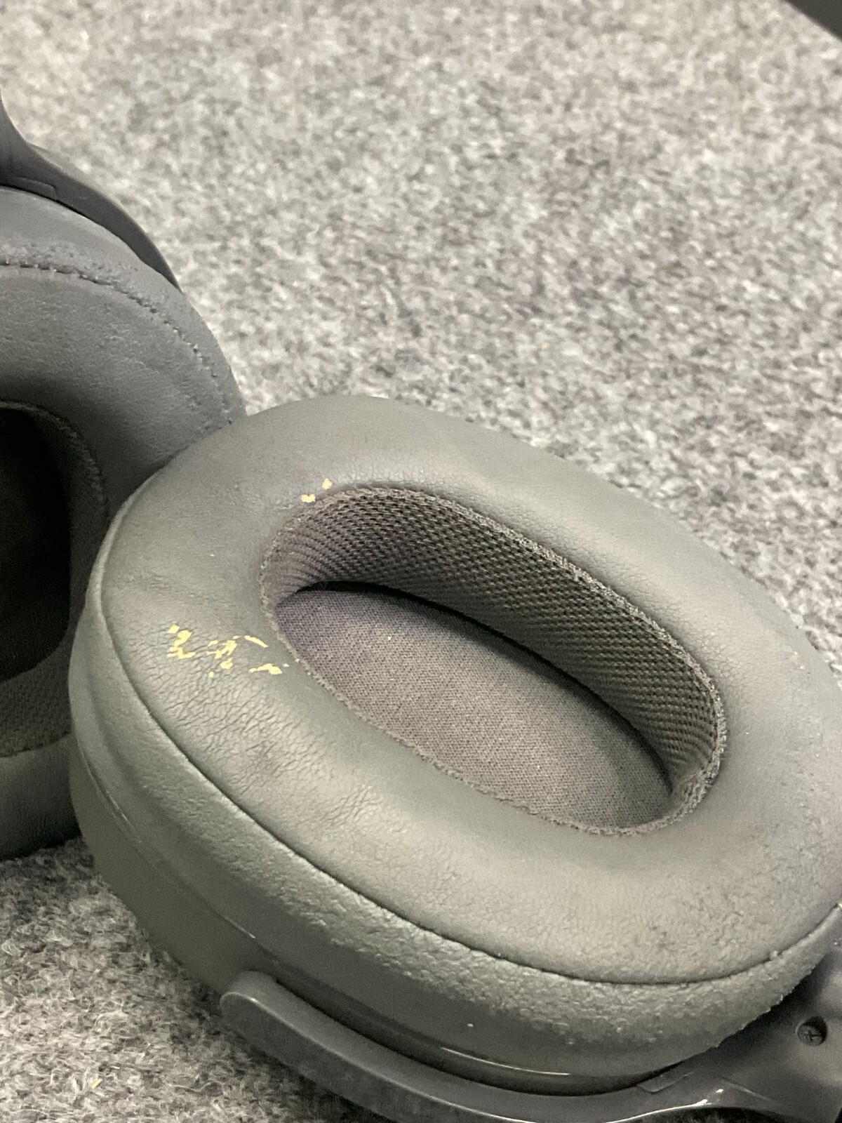 Skullcandy Gray Over Ear Headphones Used With Cable
