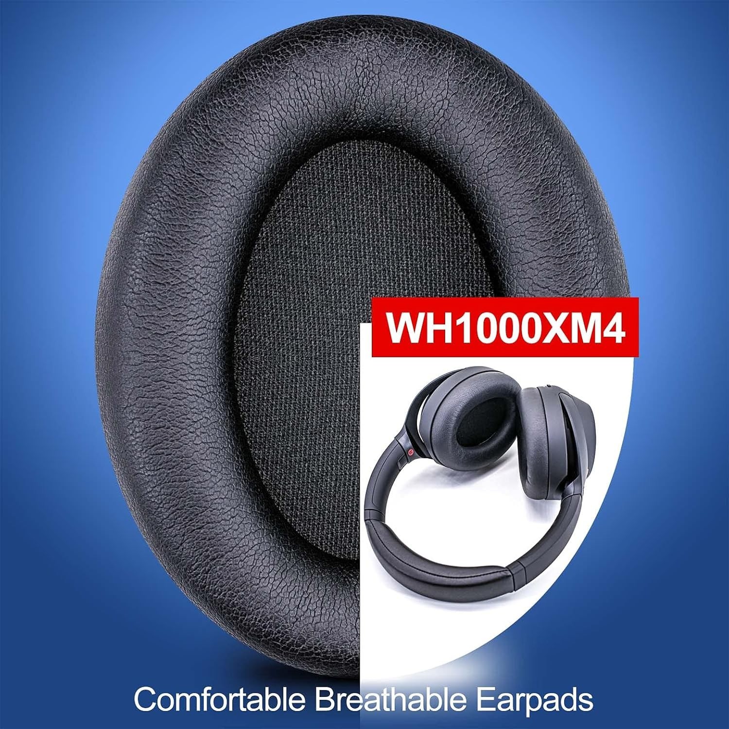 WH-1000XM4 Earpads Replacement – Luxurious Memory Foam for Ultimate Comfort