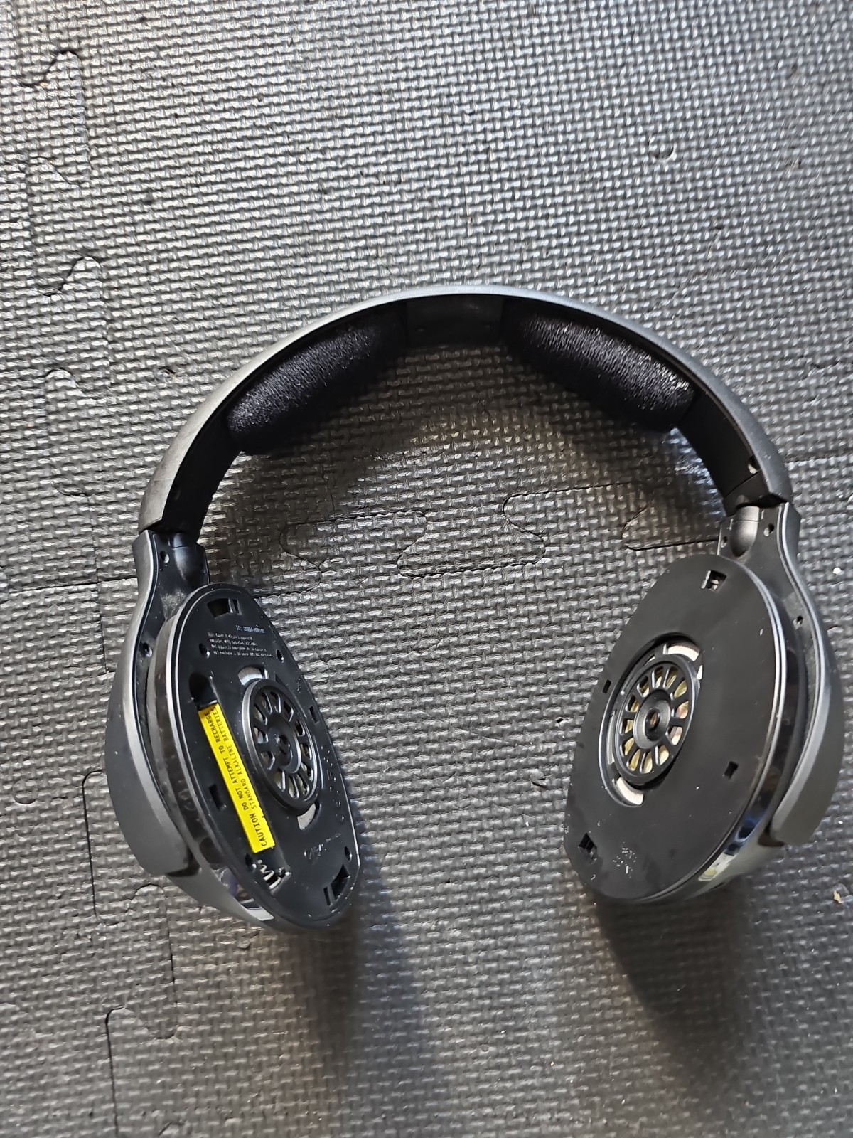 Sennheiser HDR 160 Headband Wireless Headphones – Black Needs Ear Pads As-Is