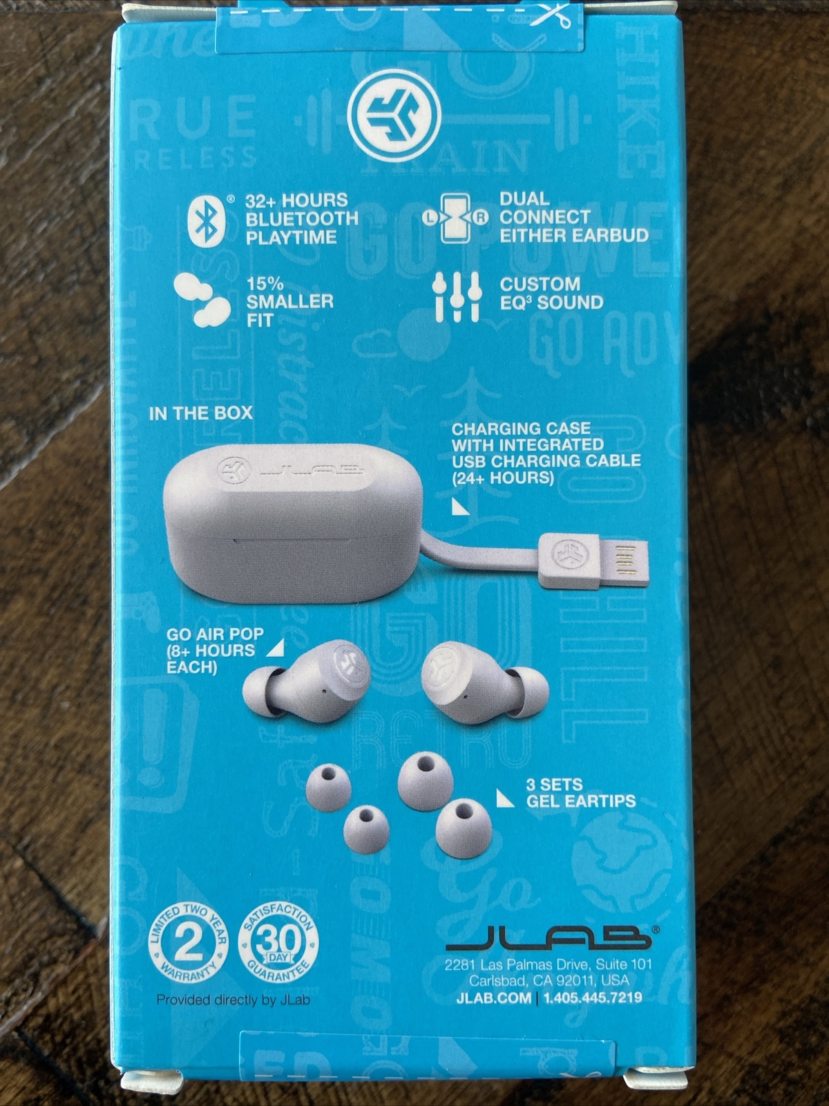 Brand New JLab – GO Air POP True Wireless In-Ear Headphones