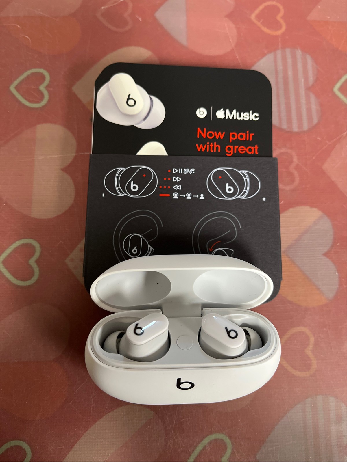 Beats by Dr. Dre ANC Bluetooth Water-Resistant Earbud Headphones Type, White 2