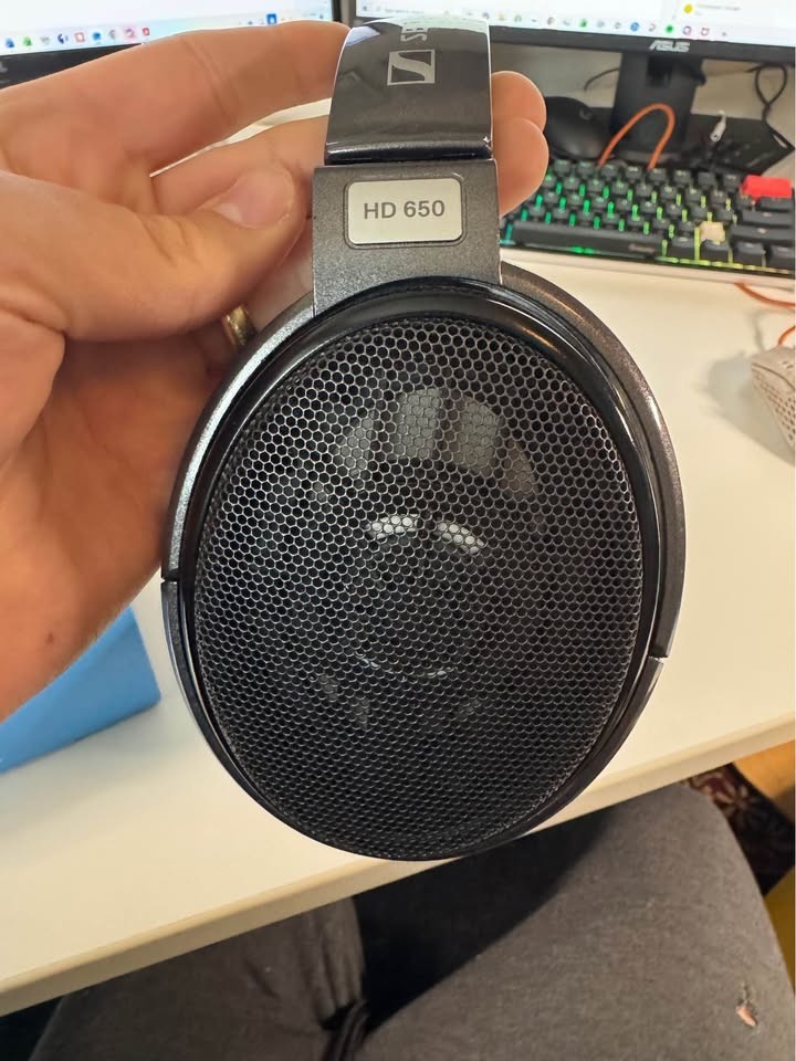 Sennheiser HD 650 Over Ear Headphones – Gray/Black