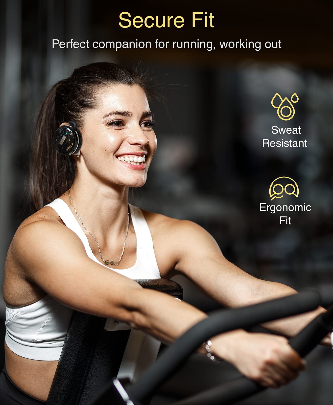 BTH240 PRO Bluetooth Wireless Headphones (On-Ear, HiFi Stereo Music, 30 Hours…
