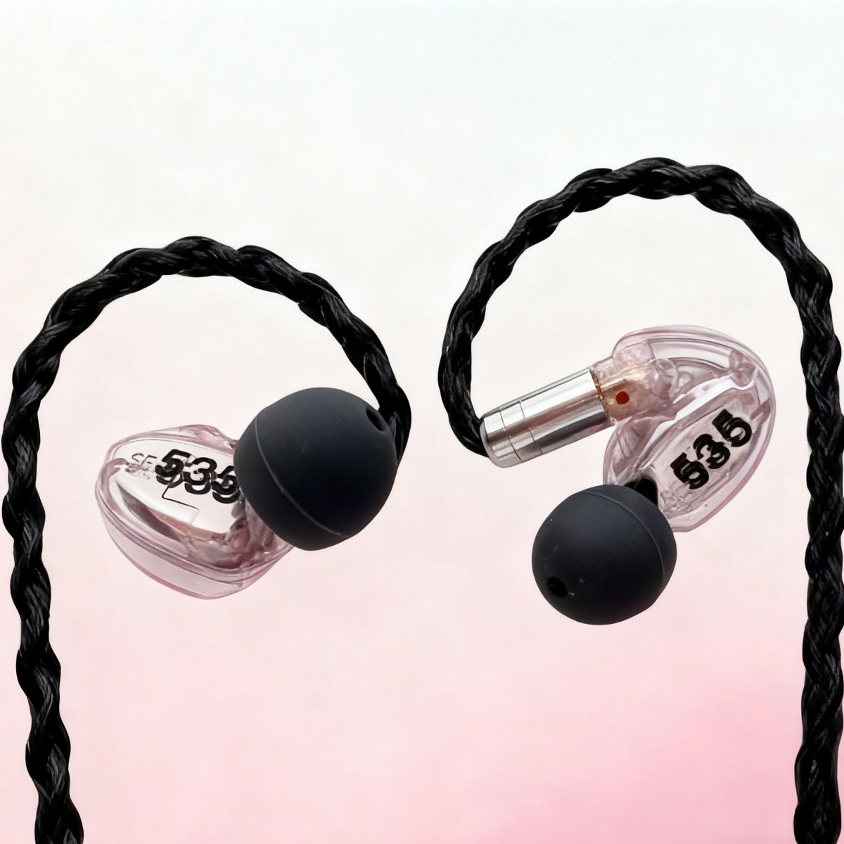 Shure SE535 Sound Isolating Earphones with 3.5mm Pro Cable – Rose Gold