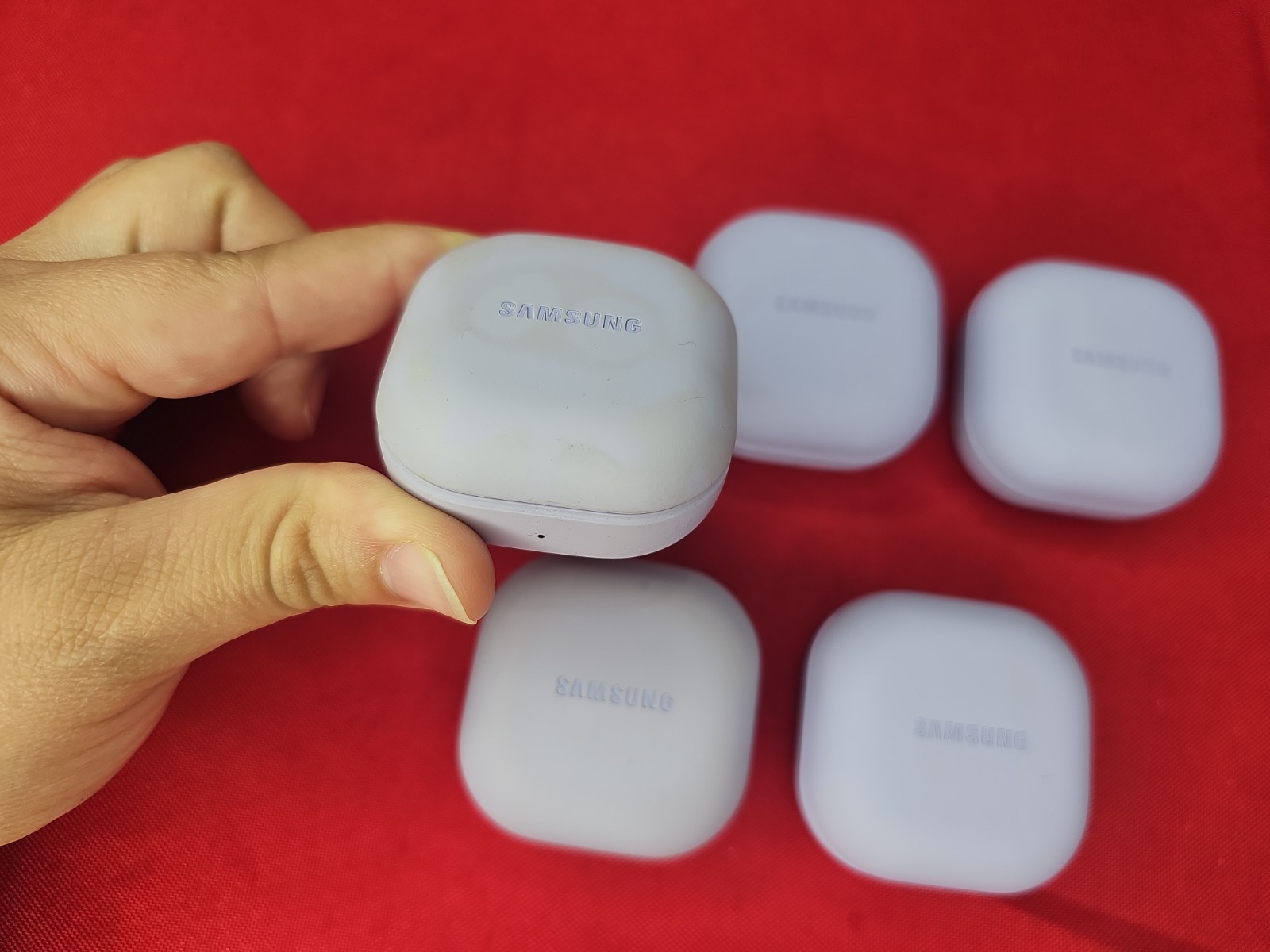Samsung Galaxy Buds2 Pro SM-R510 True Wireless Earbud Headphones Lot Of 5 TESTED