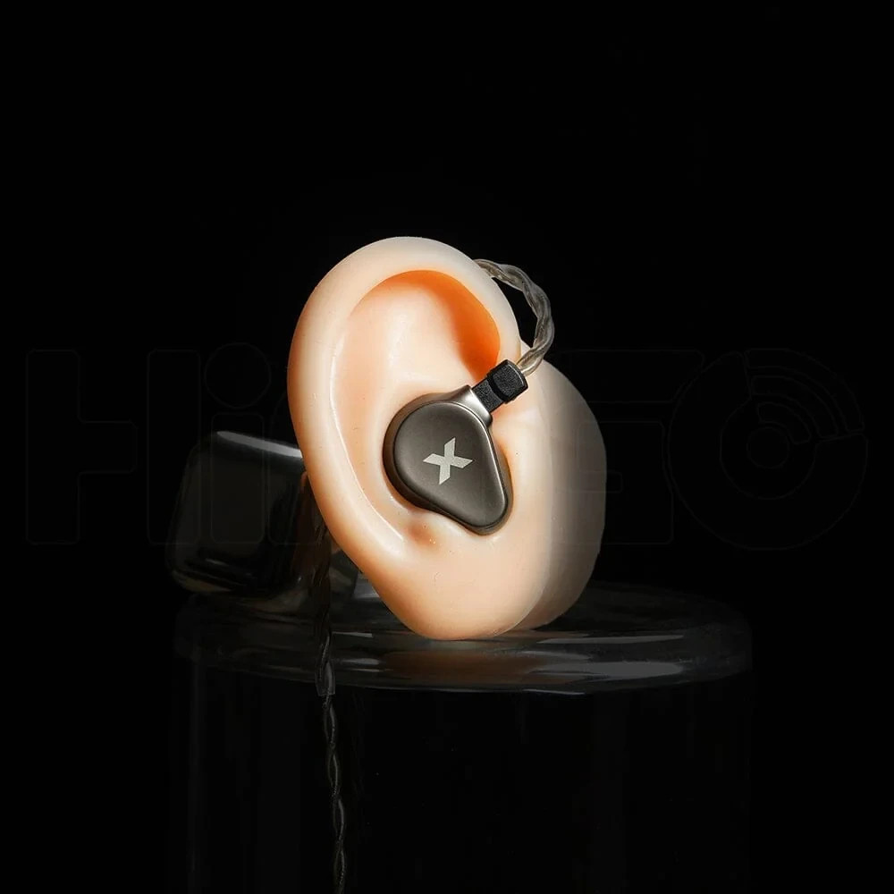 DUNU Titan X HiFi IEM Earphones Dual Magnetic Dynamic Driver Metal Alloy Housing