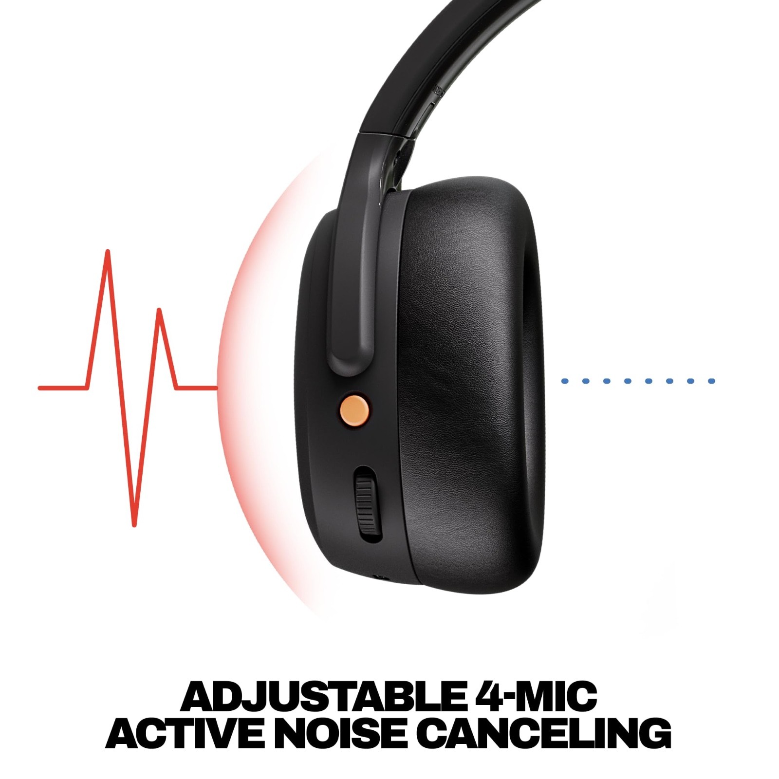 Skullcandy Crusher ANC 2 Over-Ear Noise Canceling Wireless Headphones – Black