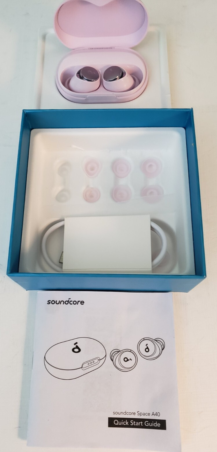 Soundcore by Anker Space A40 True Wireless Noise-Canceling Earbuds-ANC 50H Batt