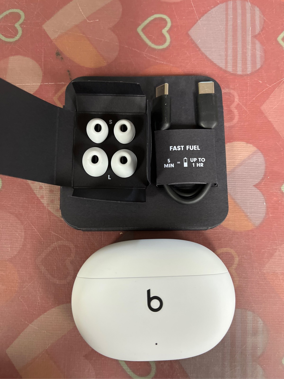 Beats by Dr. Dre ANC Bluetooth Water-Resistant Earbud Headphones Type, White 2